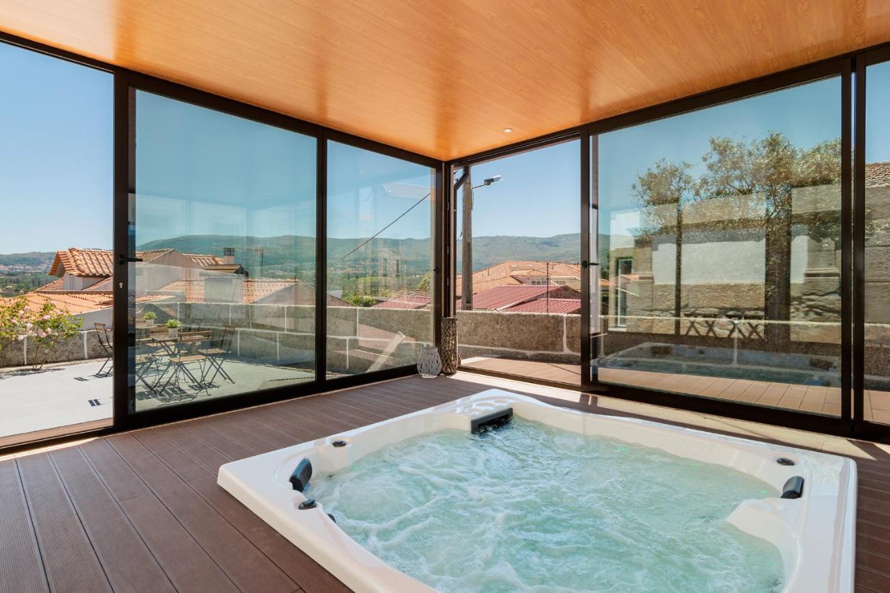 Casa De Lagarinhos Jacuzzi Spa Jogos Gym - Serra Da Estrela - Seia - Gouveia Gouveia  Exterior foto